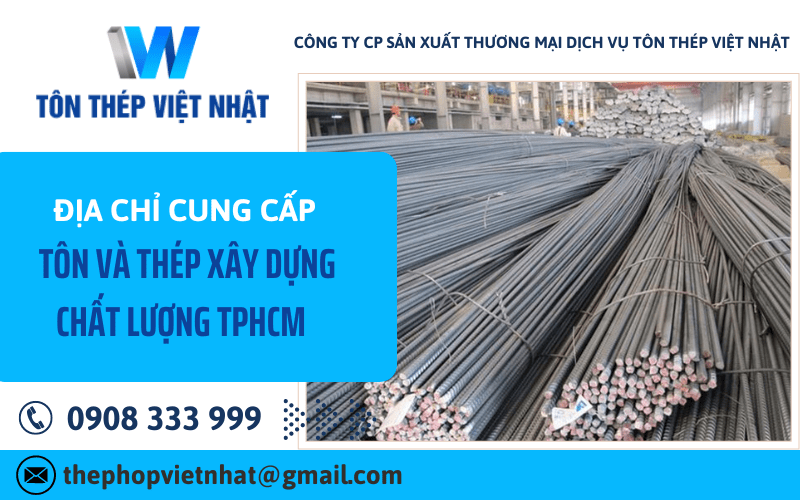 tôn, thép xây dựng 