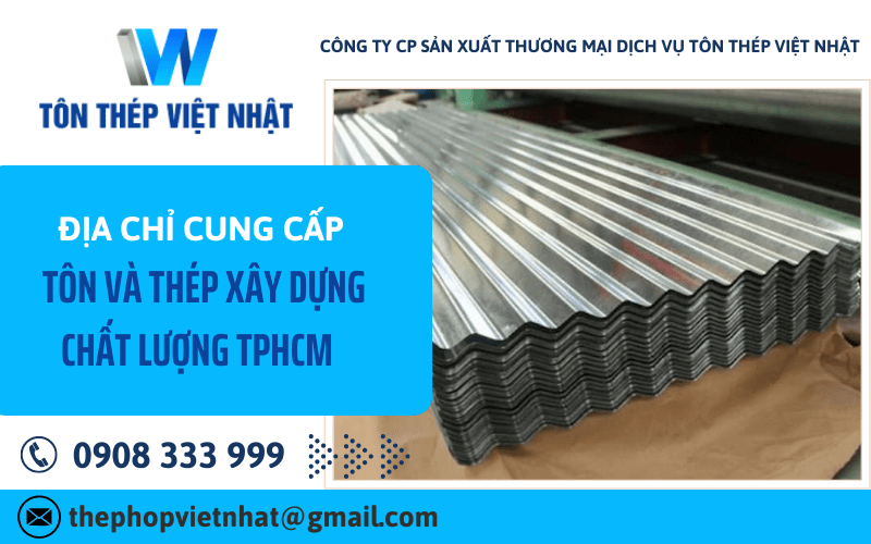 tôn, thép xây dựng 