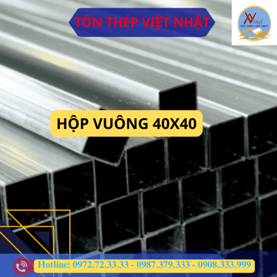 THÉP HỘP VUÔNG 40x40